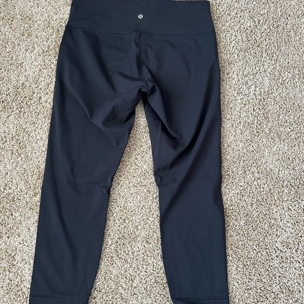 Lululemon Black Wunder Under Luxtreme Leggings